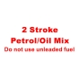 Self Adhesive Label - 2 Stroke Petrol/Oil (Pack of 50)