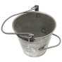 Thick Mild Steel Fabricated Tar 3 Gallon Bucket, for use w/ Boiling Rings ***POA***