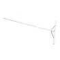 Tar Spreader/Spazzle, Wooden Handle & Head - Head: 610mm x 100mm / Handle: 1375mm