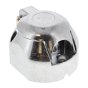 Caravan & Trailer Socket, Metal Body, 7-Pin, 12v (12N Type)
