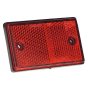 Reflex Rear Red Reflector E Approved Overall width 75mm