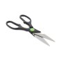 Serrated Cutting Blade Scissors, 8.1/2" Long, Stainless Steel