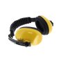 Clear Polycarbonate Protective Face Shield with Ear Muffs and Clear Visor
