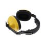 Clear Polycarbonate Protective Face Shield with Ear Muffs and Clear Visor