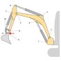 Bush Position 9 (Plastic) for JCB 8010 CTS Mini Excavators