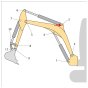 Bush (Position 3 Ram) for JCB 8010 CTS Mini Excavators