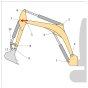 Bush (Position 7 Ram) for JCB 802 Super Mini Excavator