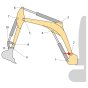 Bush (Position 2 Boom) for JCB 8018 CTSAG Mini Excavators - Replaces 809/00108