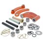 Dipper End Pin, Bush & Link Kit fits Kubota K008, K008-3, U10, U10-3 Mini Excavators