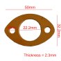 Exhaust Gasket for Villiers MK12/15/20/25 Engines - OEM No. 202