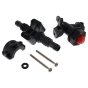 Nozzle Holder Twin Inlet for Hamm HD12, HD14 Roller - OEM No. 2039309