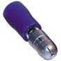 Male Bullet Terminal 5mm Blue Electrical Fitting - 200 Pack