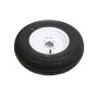 Trailer Wheel & Tyre 145/80B10 Bias 4PR 10in 4 Stud 4in PCD Silver