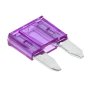 Mini Blade Fuses, Violet 3 Amp, Pack of 25