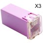 Littelfuse JCASE Auto Fuses Rating: 25amp - 3 Pack