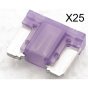 Littelfuse MINI Blade Fuses Low Profile 4amp - 25 Pack