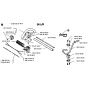 Handle & Controls for Husqvarna 23R