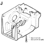 Crankcase Assembly for Husqvarna 240