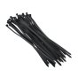 Cable Ties 7.6mm x 370mm Black Nylon - 100 Pack