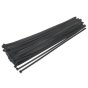 Cable Ties 12mm x 650mm Black Nylon - 50 Pack