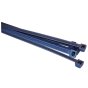 Dark Silver Cable Ties 4.8mm x 370mm, 100 Pack