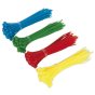 Assorted Cable Tie 100 x 2.5mm Pack of 200
