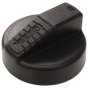 Black Plastic Tank Cap for Diesel, 90mm O/D, 53mm I/D