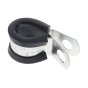 P Clips 13mm for Securing Cables, Hoses, Pipes - 50 Pack
