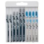 Bosch X-Pro Multi-Material Basic Jigsaw Blades - 10 Piece Set - OEM No. 2607010630