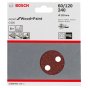 Bosch C430 Sanding Sheet Pack Of 6 125mm G60 / G120 / G240 - OEM No. 2608605112