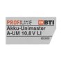 Nameplate for Bosch AUM 10.8 Drill - 2609132349