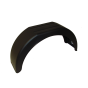 Deluxe Single Plastic Mudguard 790L x 220W x 370H Suitable for 14" wheels