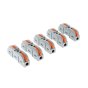 1 Way Quick Wire Connector Splitter, 32A, 250V AC - Pack of 5