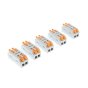 2 Way Quick Wire Connector Splitter, 32A, 250V AC - Pack of 5