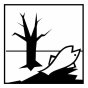 Fish/Tree Hazard Warning Diamond Label 200mm x 200mm