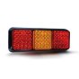 LED Triple Modular Combination Lamp, 10-30V, Fog Function (MP9639B)