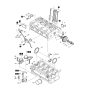 Crankcase-1 Assembly for Hatz 2m41