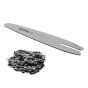 57 Links 1/4"P 1.1 Chain and Bar Kit 10" Stihl MSA 161 T Chainsaws