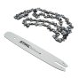 44 Link 3/8P 1.3mm PS3 Chain and 12" Bar Kit for Stihl MSA 200 T & MSA 200 TC-O Chainsaws