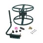 Wall Mounted Steel Hose Reel Kit Stores 75m of 1/2" Garden Hose