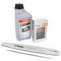 25" .404" 1.6mm (.063") Chain Bar Oil & File for Stihl MS880 Chainsaws
