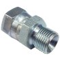 Threaded Connector Male 3/8" BSP to Female 1/2" BSP Adaptor for Plumbing Systems
