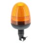 LED Amber/Orange Flashing Beacon (High Profile) - Flexi DIN Spigot Fixing