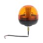 LED Amber/Orange Flashing Beacon (1/2 Lens) - Single Bolt Fixing