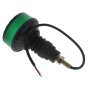 LED Green Flashing Micro Beacon - Flexi DIN Single Bolt Fixing