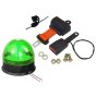 Green LED Seat Belt Warning Kit with T3 Bolt Beacon