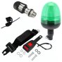 Static Seatbelt Warning System LED Flexi DIN Beacon c/w Bolt On Spigot