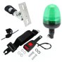 Static Seatbelt Warning System LED Flexi DIN Beacon c/w Folding Spigot
