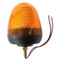 LED Amber/Orange Flashing Beacon (High Profile) - Single Bolt Fixing