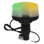 LED Dual Colour Flashing Beacon (Low Profile) - Flexi DIN Spigot Fixing